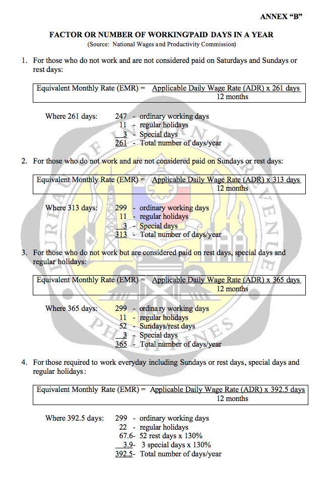 How Many Working Days In 2025 Philippines