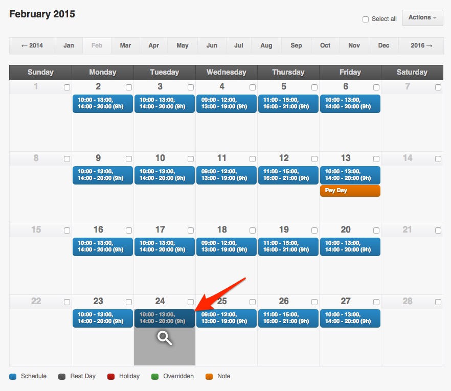 Schedule An Employee s Paid Or Unpaid Day Off PayrollHero Support