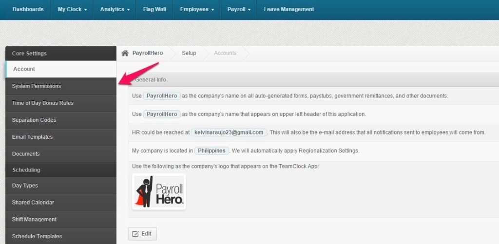 How to Adjust Leave Management System Permissions – PayrollHero Support